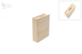 Caja madera relieve árbol